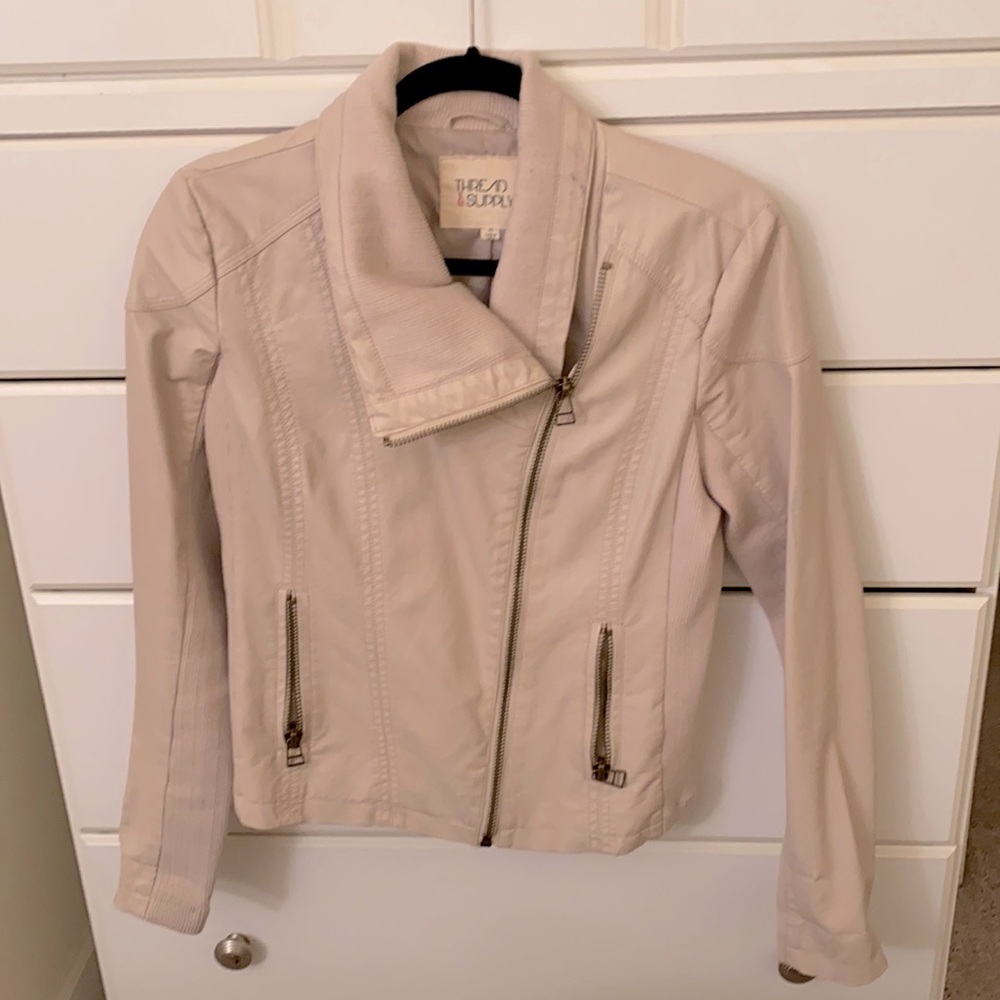 Faux Leather Jacket